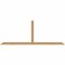 Ekena Millwork Portland Smooth Timber Gable Bracket, Western Red Cedar, 96"W x 36"H x 1 1/2"D x 3 1/2"F, 9/12 Pitch GBW096X36X0204POR00SWR - alternate 1